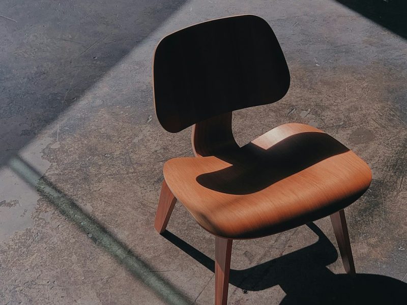 Modern Ergonomic Wooden Royal Chair