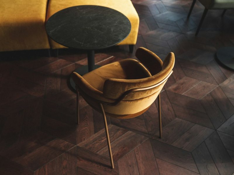 Modern Ergonomic Wooden Royal Chair