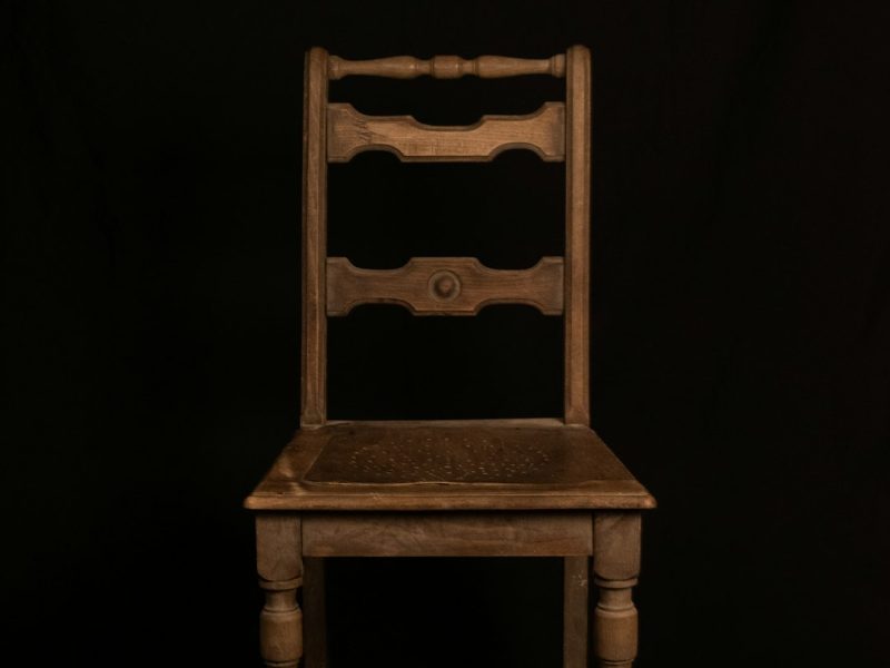 Minimalist Executive Wooden Classic Chair