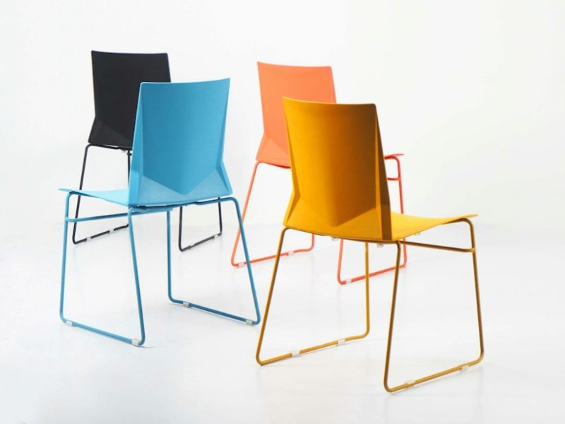 Modern Ergonomic Wooden Contemporary Chair