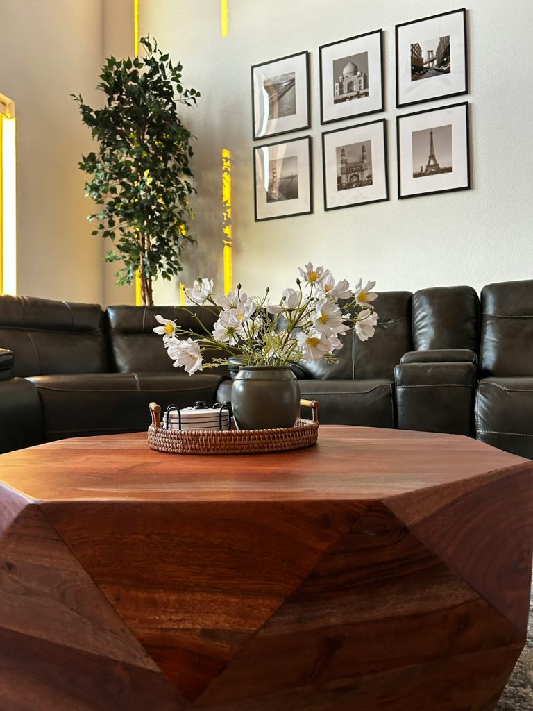 Modern Minimalist Wooden Contemporary Study Table - view 3
