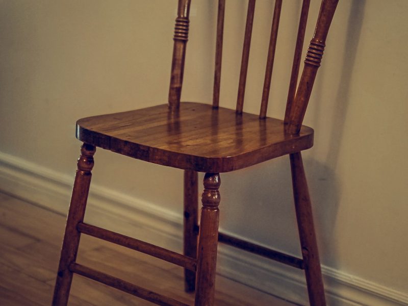 Modern Ergonomic Wooden Rustic Chair