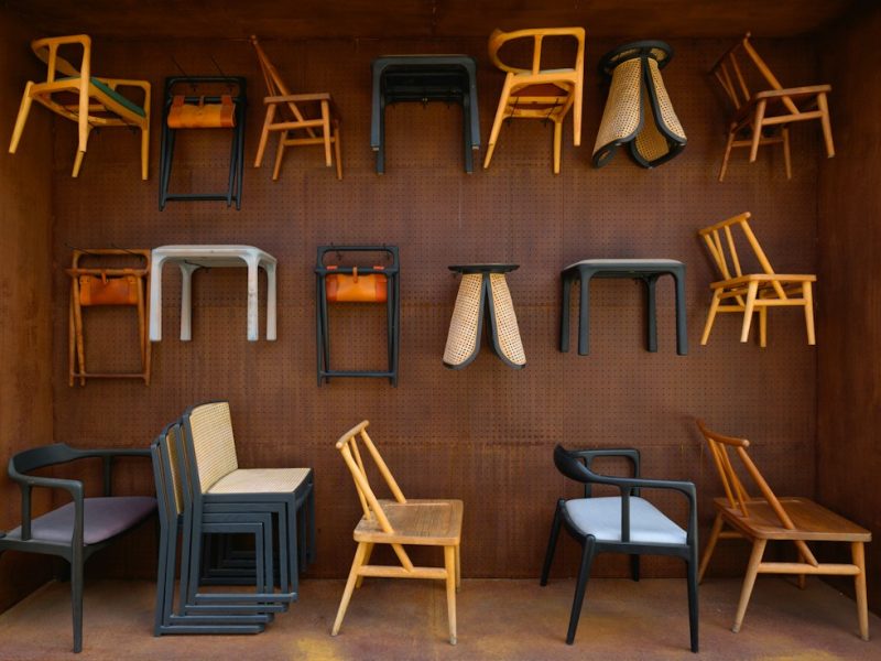 Modern Ergonomic Wooden Contemporary Chair