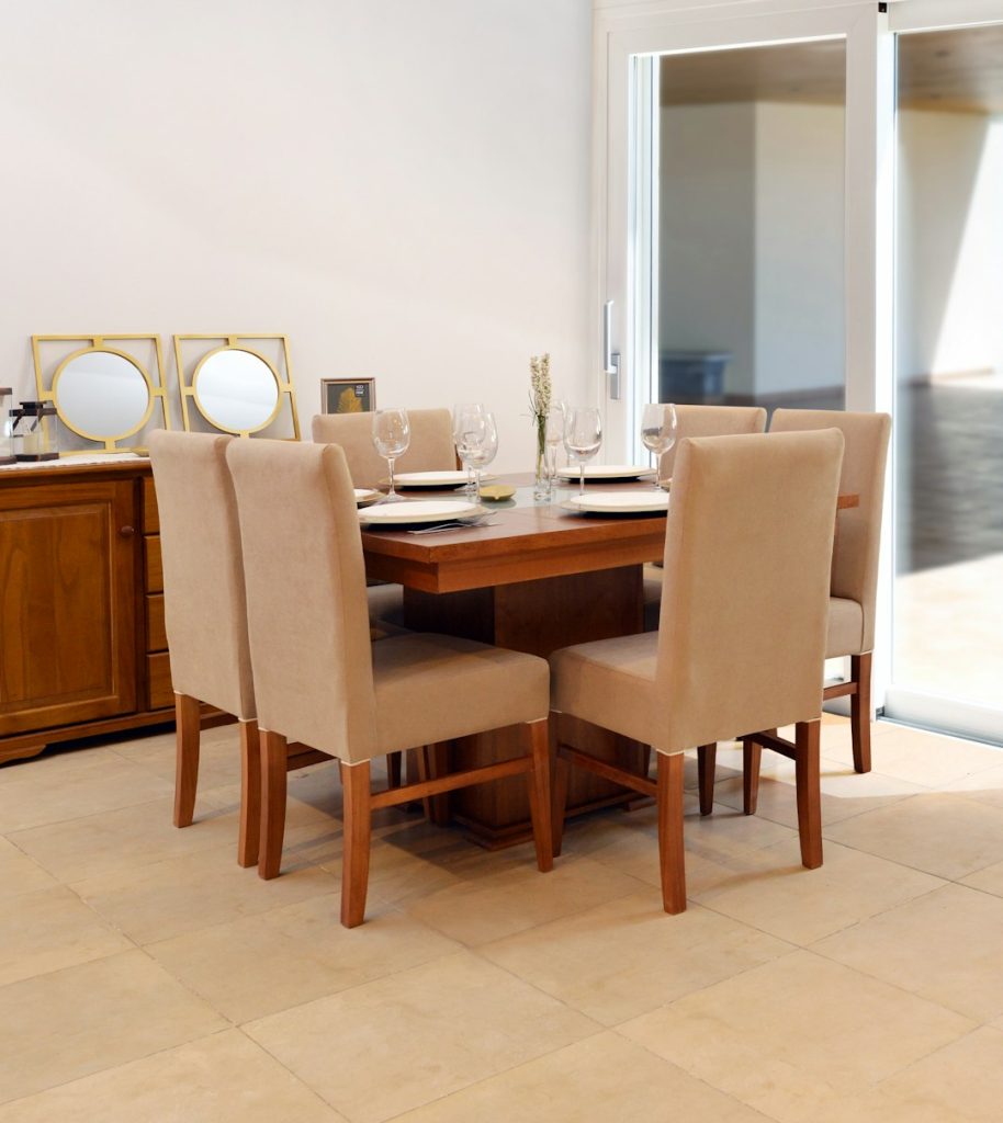 Premium Solid Wood Rustic Dining Table