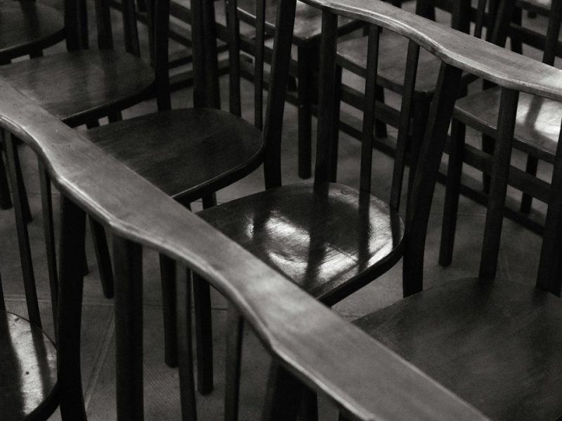 Modern Ergonomic Wooden Rustic Chair