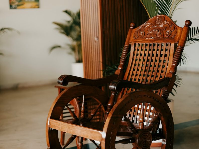 Modern Ergonomic Wooden Contemporary Chair