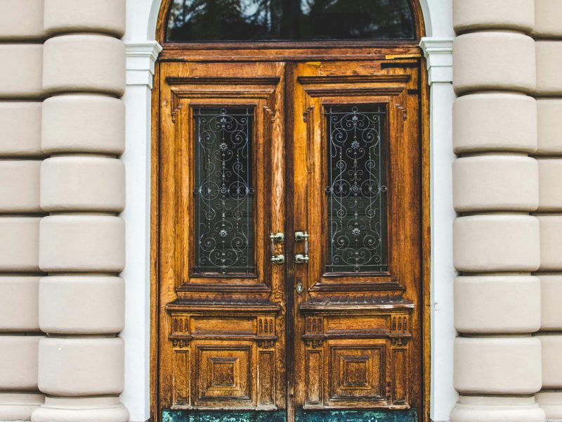 Solid Wood Door — Double Side