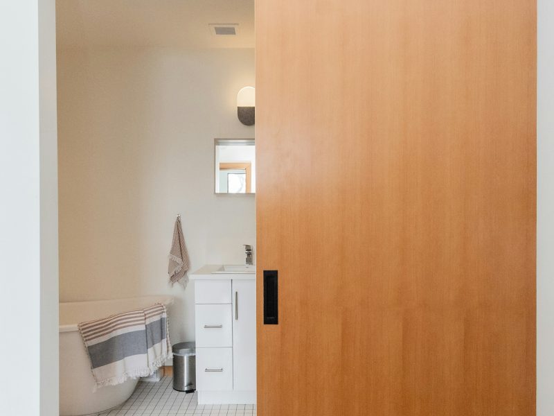 Solid Wood Door  Single Side