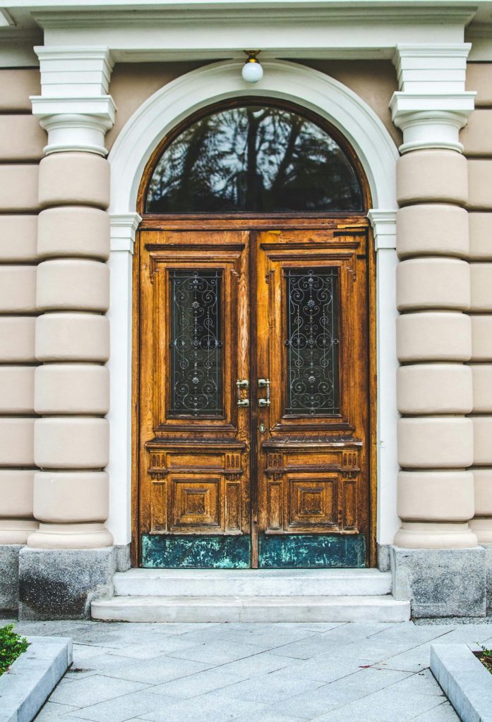 Custom Designed Solid Timber Nordic Door - view 3