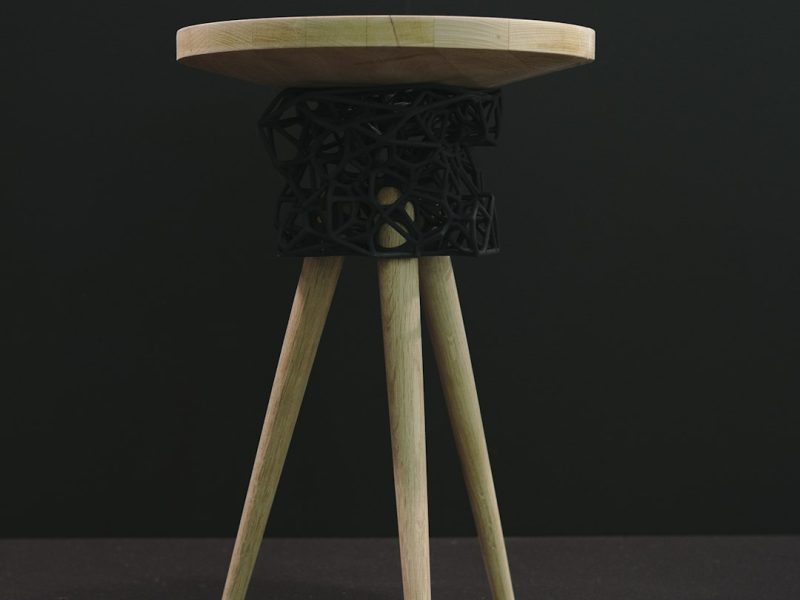Modern Minimalist Wooden Nordic Study Table