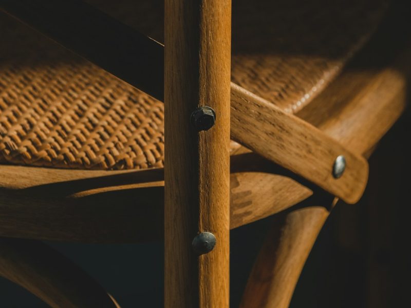 Luxury Polish Finished Contemporary Chair