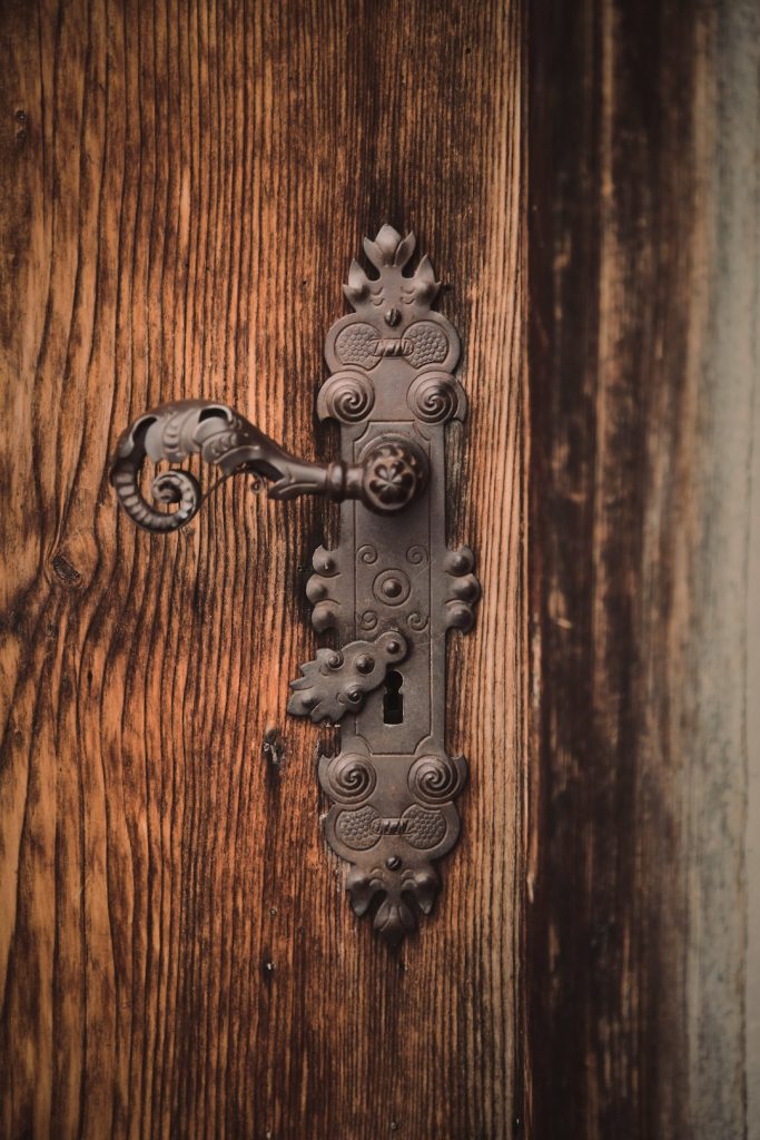 Solid Ash Wood Classic Main Entrance Door - view 3