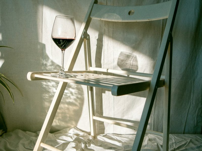 Luxury Polish Finished Rustic Chair