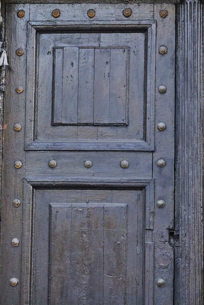 Solid Ash Wood Nordic Main Entrance Door - view 3
