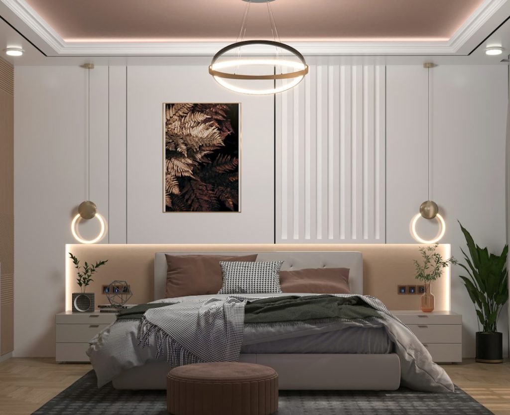 Handcarved Traditional Solid Wood Luxury Bed Frame - view 3