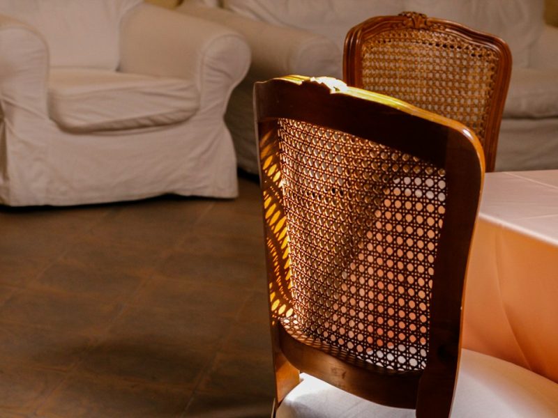 Luxury Polish Finished Nordic Chair