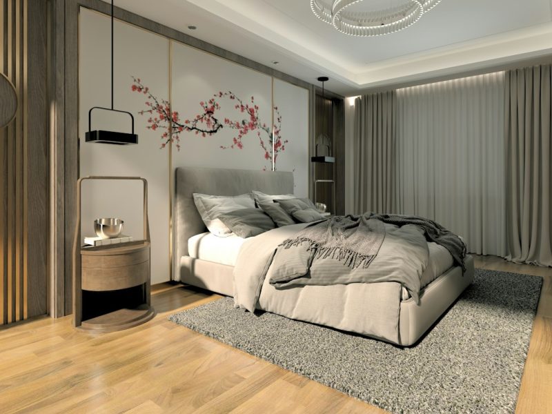 Luxury King Size Solid Sheesham Contemporary Bed