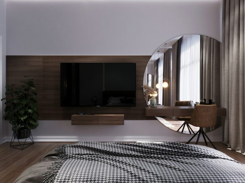 Handcarved Traditional Solid Wood Nordic Bed Frame