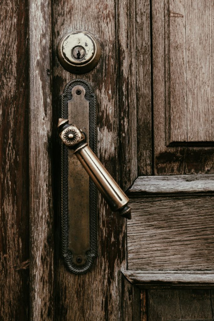 Custom Designed Solid Timber Rustic Door - view 2