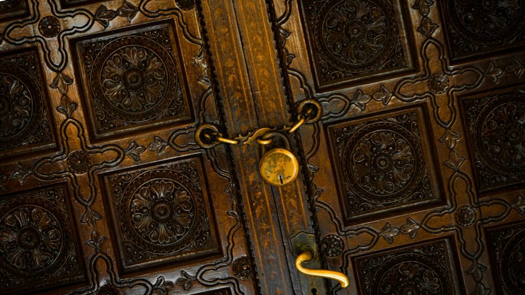 Custom Designed Solid Timber Rustic Door - view 3