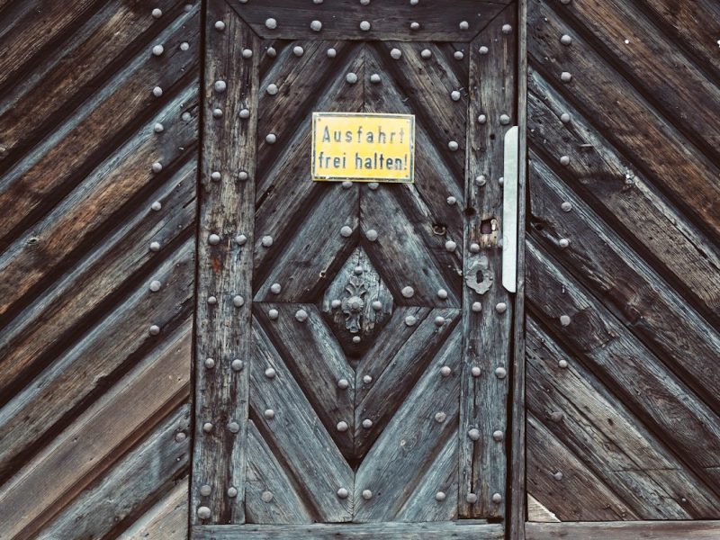 Modern Carved Sheesham Nordic Interior Door