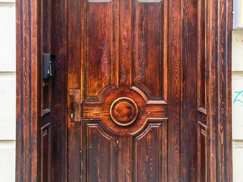 Modern Carved Sheesham Nordic Interior Door