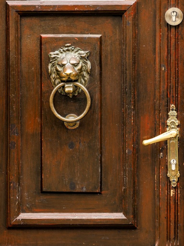 Solid Ash Wood Modern Main Entrance Door - view 3