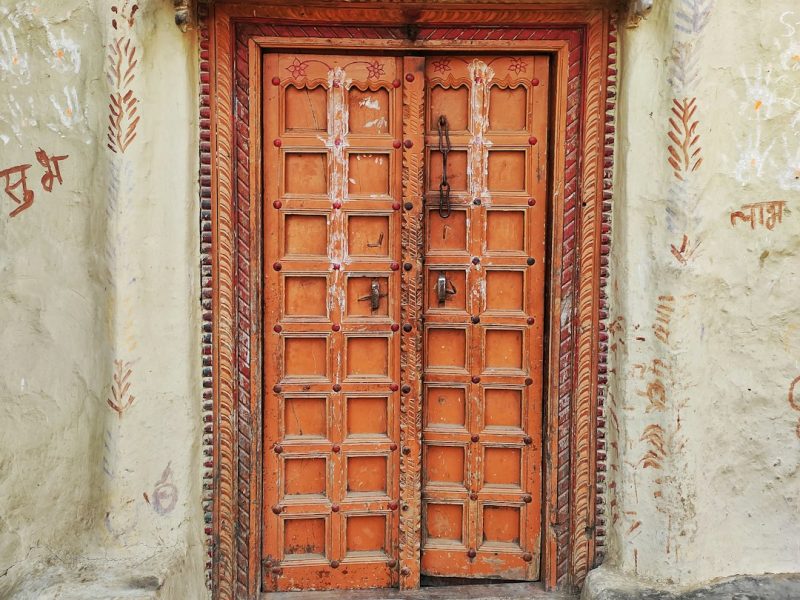 Modern Carved Sheesham Classic Interior Door