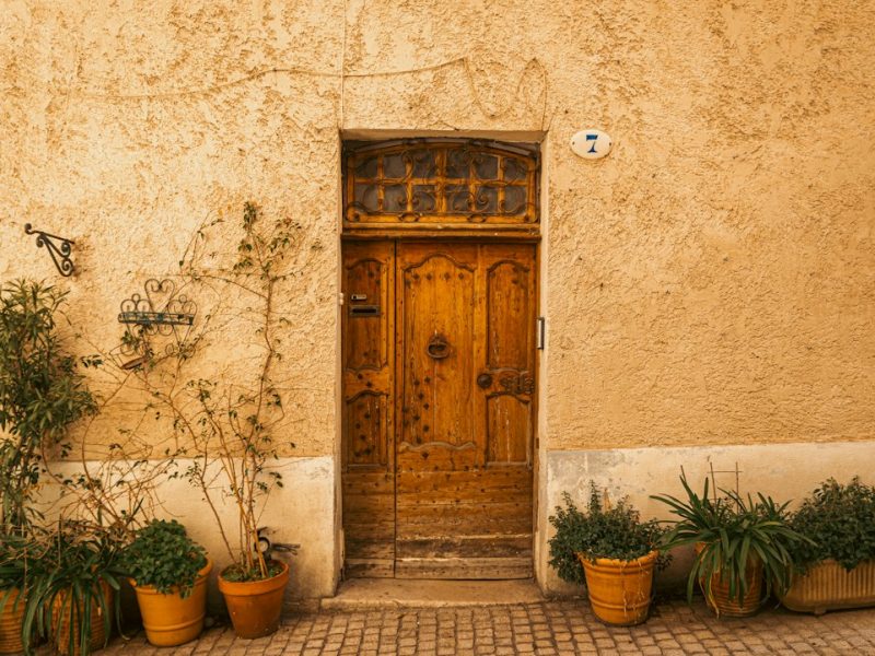 Custom Designed Solid Timber Nordic Door