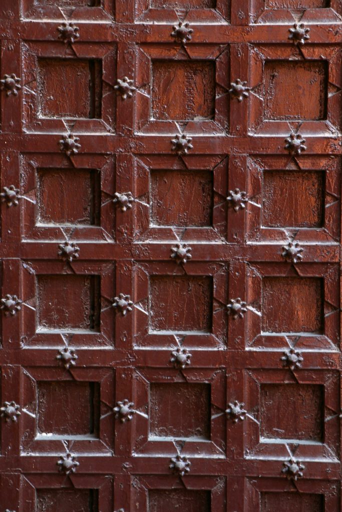Luxury Veneer Finish Modern Panel Door - view 2