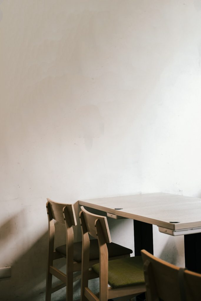 Modern Minimalist Wooden Modern Study Table - view 3