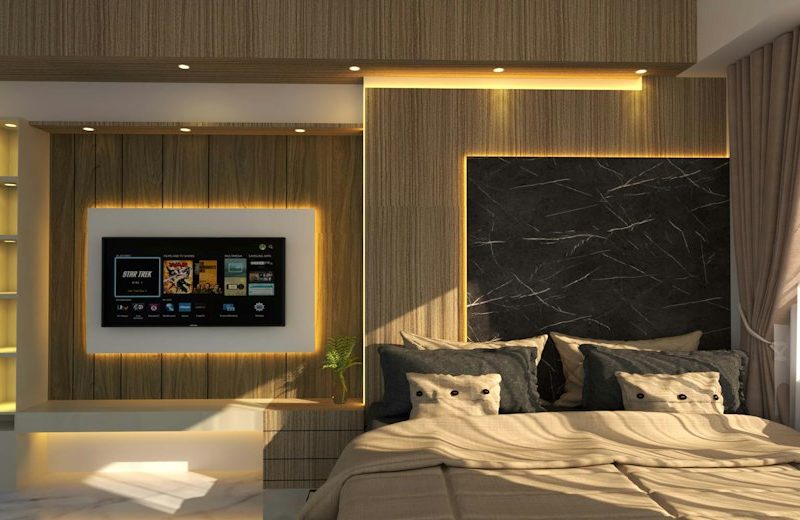 Luxury King Size Solid Sheesham Modern Bed