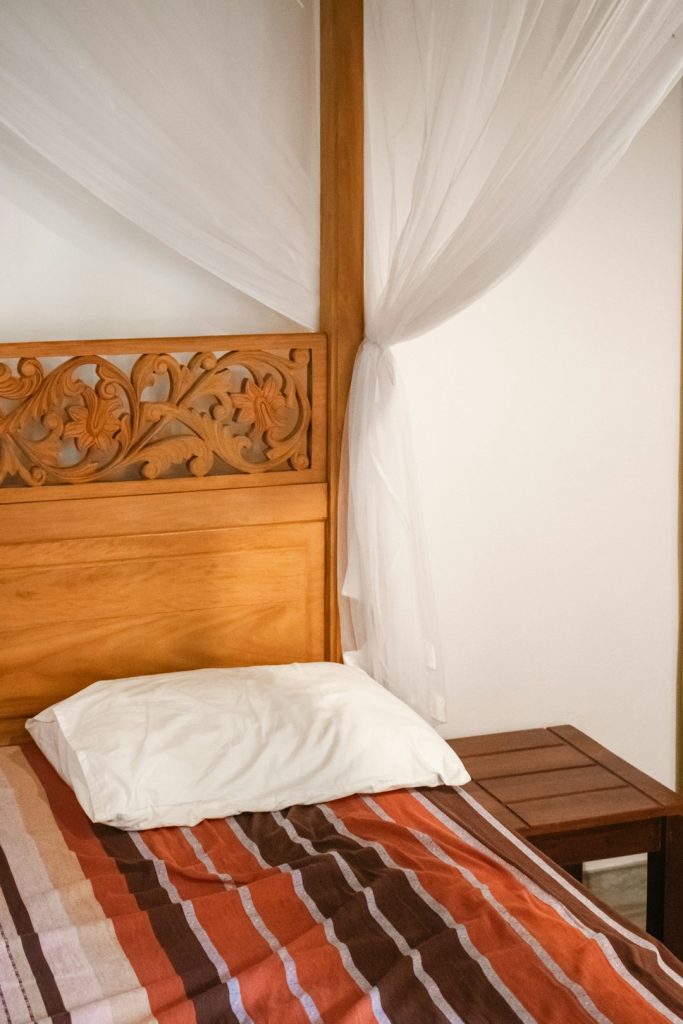 Minimalist Low-Profile Wooden Luxury Bed - view 3