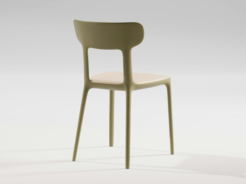 Minimalist Executive Wooden Modern Chair