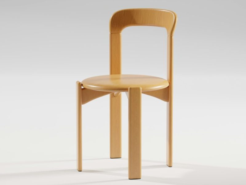 Minimalist Executive Wooden Classic Chair