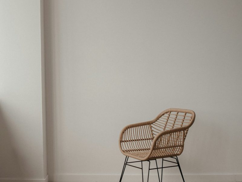Minimalist Executive Wooden Royal Chair