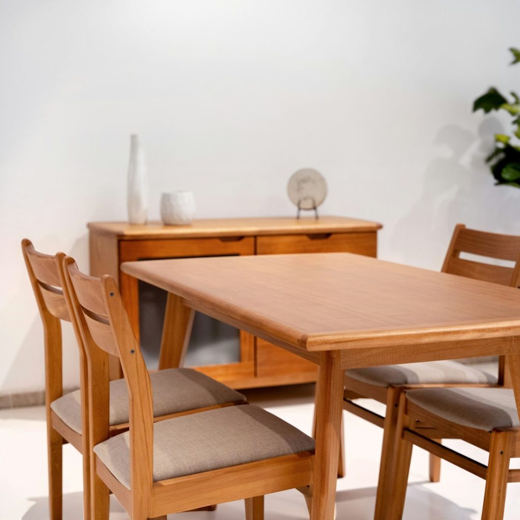 Modern Ergonomic Wooden Rustic Chair - view 3