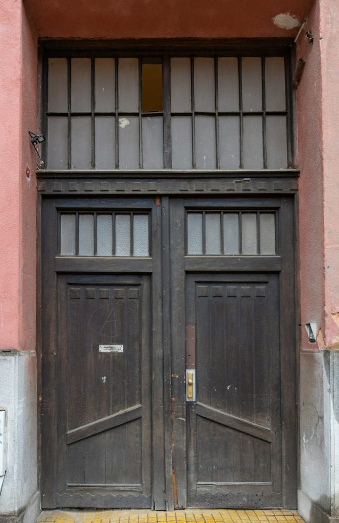 Custom Designed Solid Timber Rustic Door