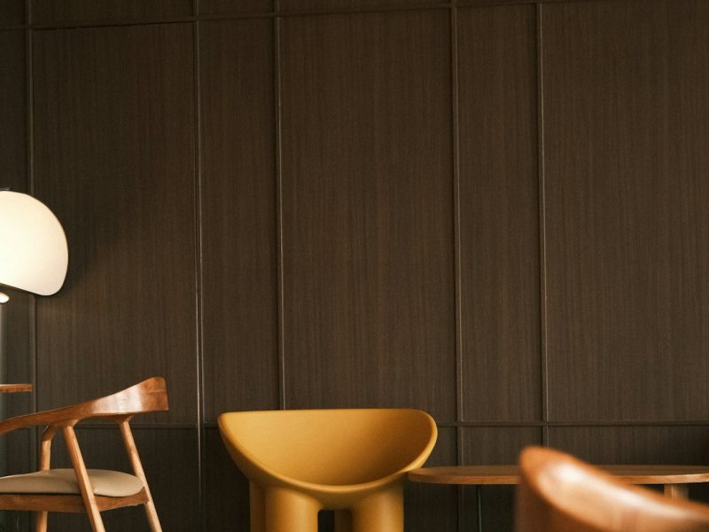Minimalist Executive Wooden Nordic Chair