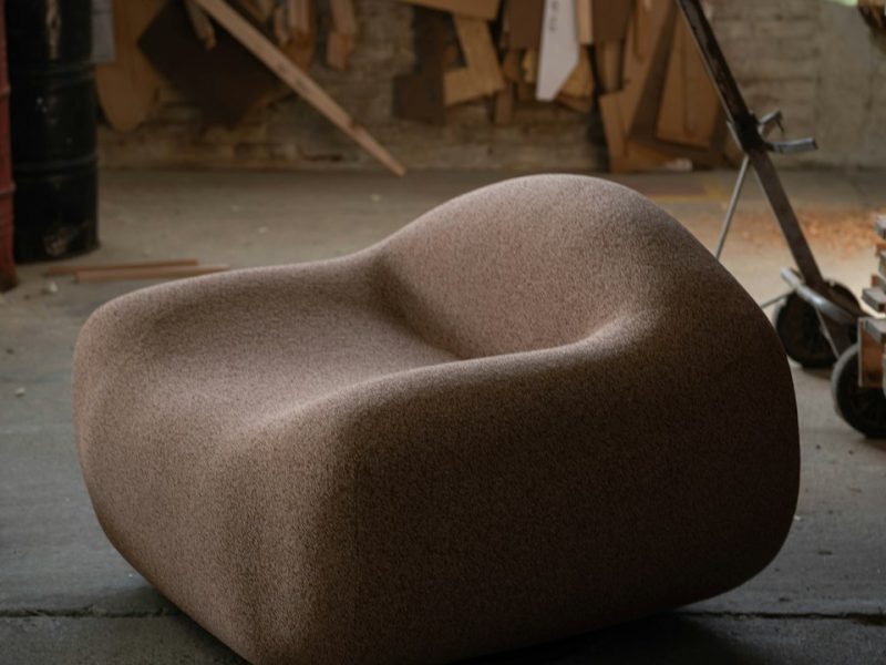 Minimalist Executive Wooden Nordic Chair