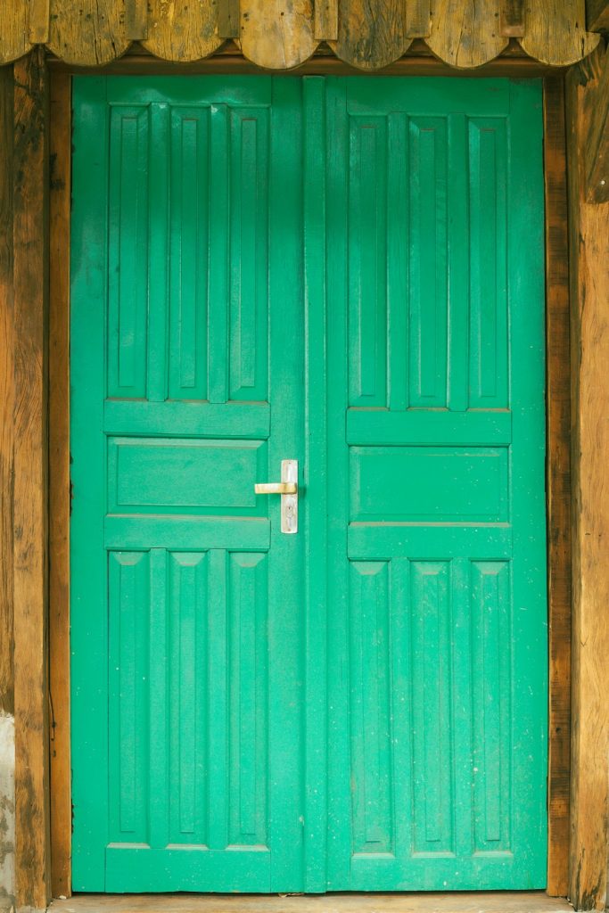 Solid Ash Wood Royal Main Entrance Door