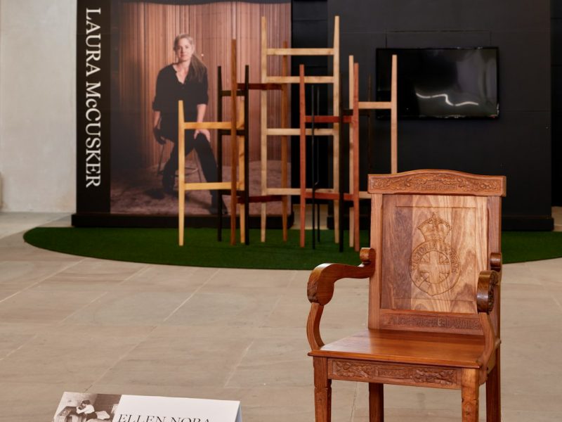 Minimalist Executive Wooden Luxury Chair