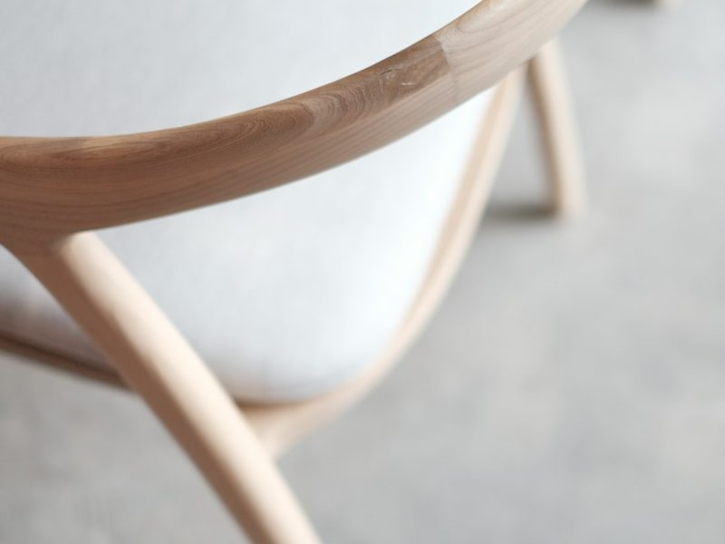 Minimalist Executive Wooden Contemporary Chair
