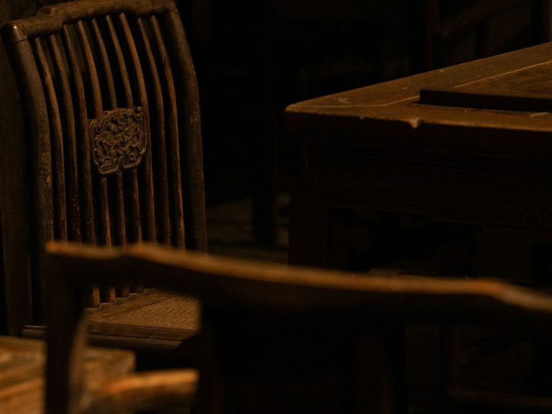 Handcrafted Solid Sheesham Rustic Chair
