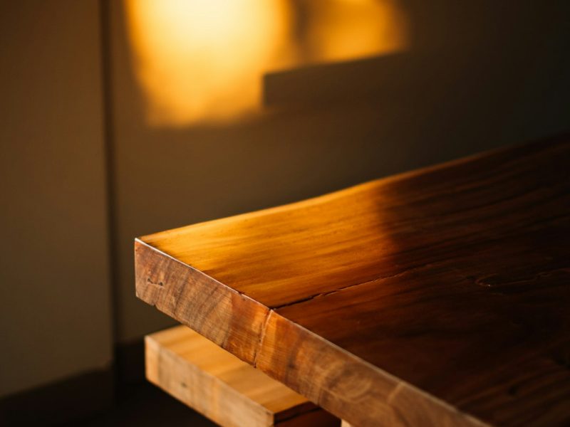 Modern Minimalist Wooden Luxury Study Table