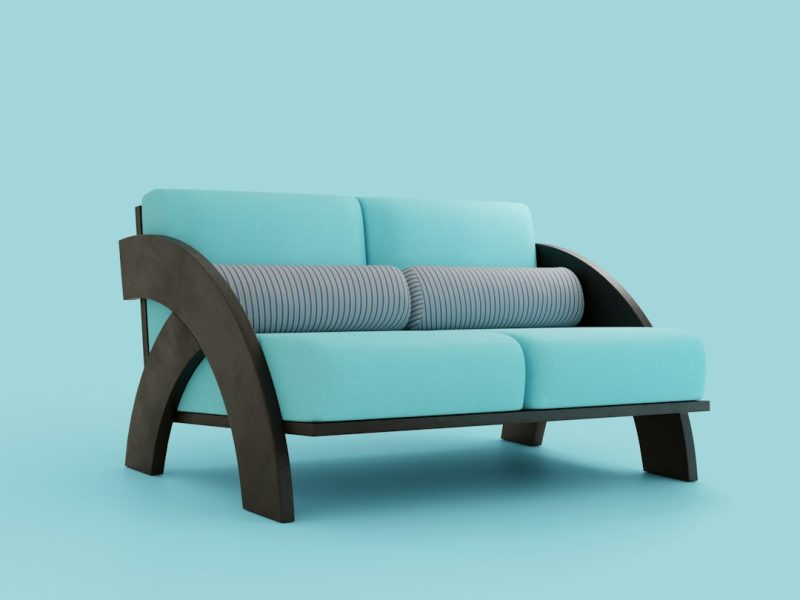 Luxury Polish Finished Nordic Chair