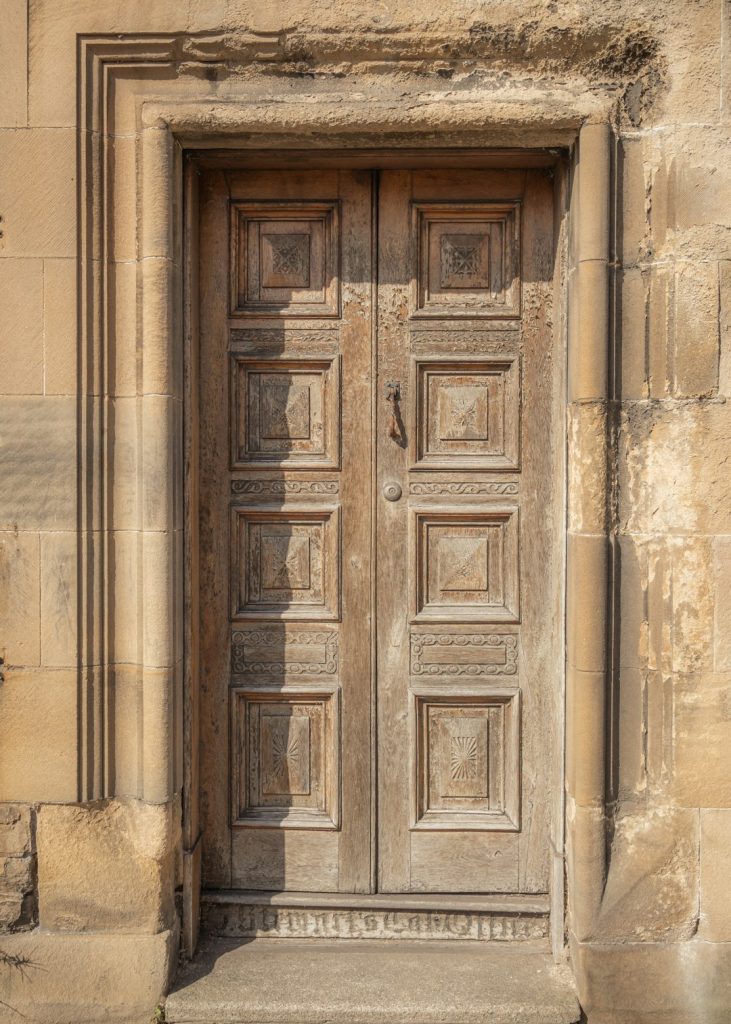 Luxury Veneer Finish Nordic Panel Door - view 2