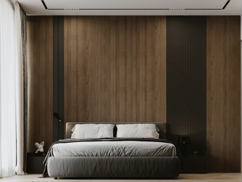 Luxury King Size Solid Sheesham Nordic Bed